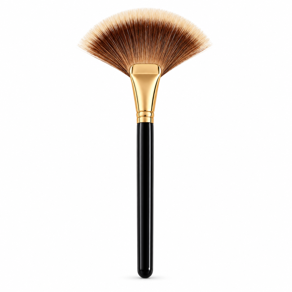 Wide Fan Brush — isolated on white