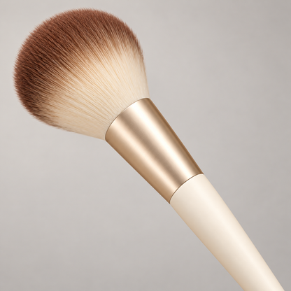 Cloud Dome Powder Brush — brush head and ferrule detail