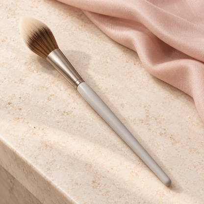 Tapered Setting Brush on a styled vanity