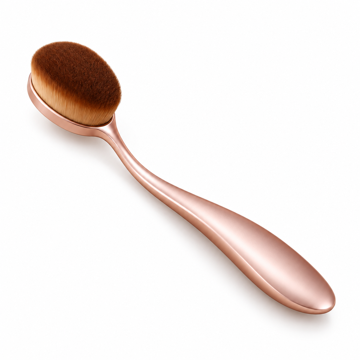 Oval Foundation Brush — isolated full product on white